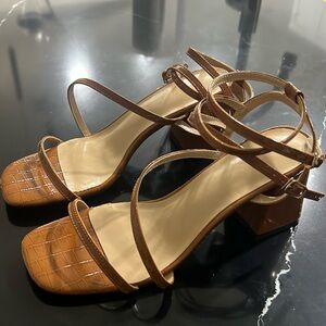 Brown sandals brand new